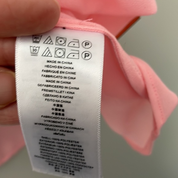 Michael Kors Womens Layered Split-Back Top - Picture 5 of 5